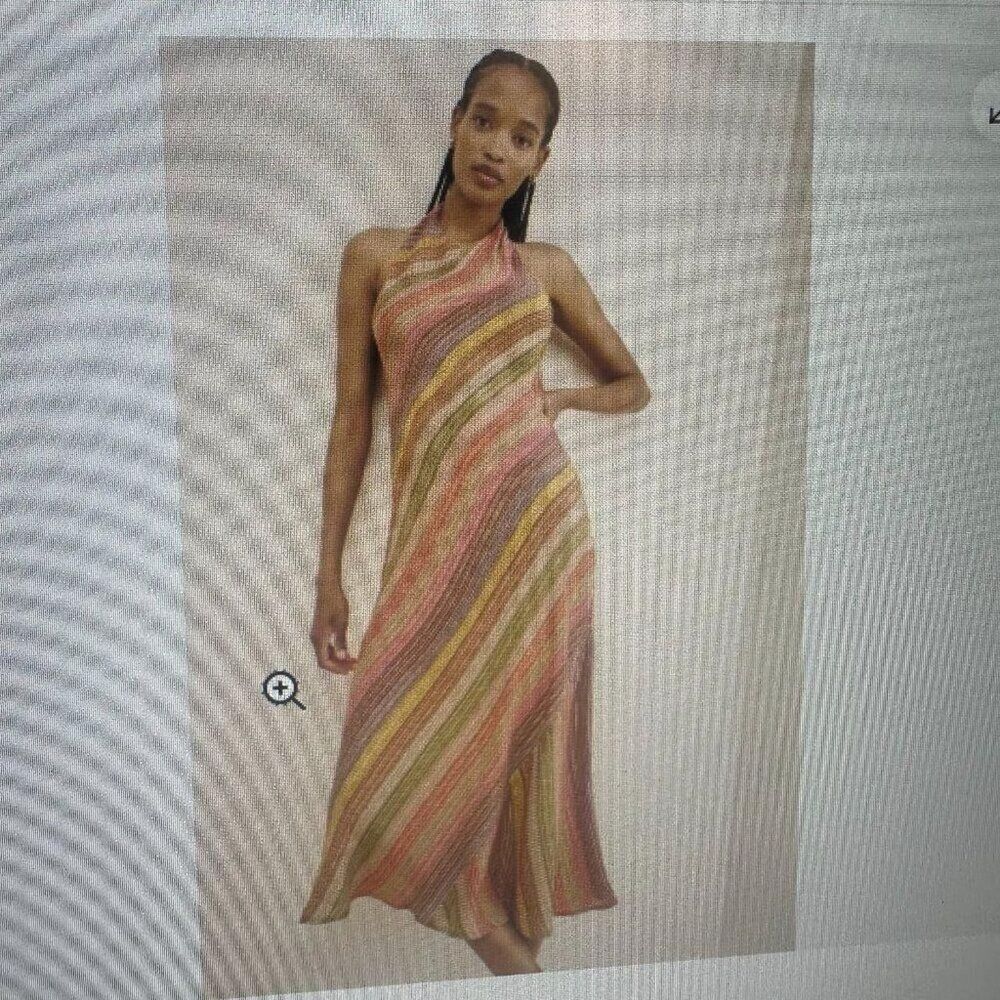Unbranded Women's Orange and Red Dress